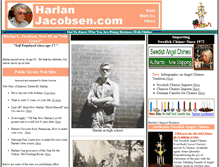 Tablet Screenshot of harlanjacobsen.com